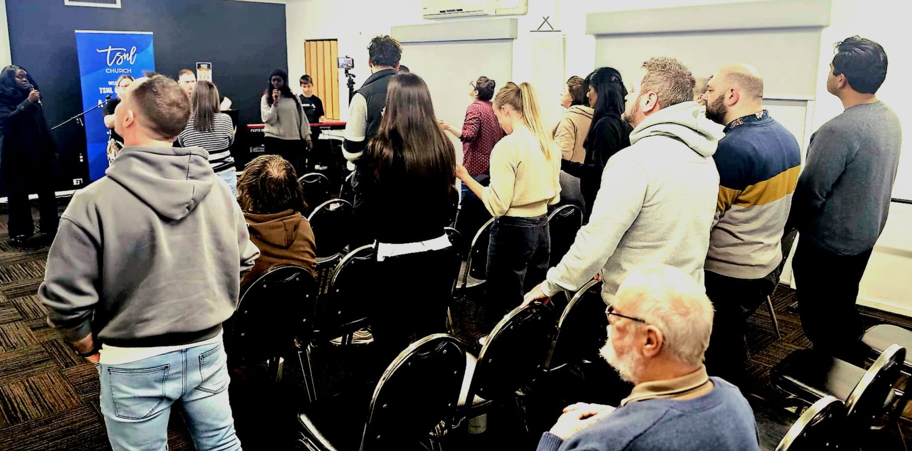 Worship and community life at a Saturday service at TSNL Church Melbourne
